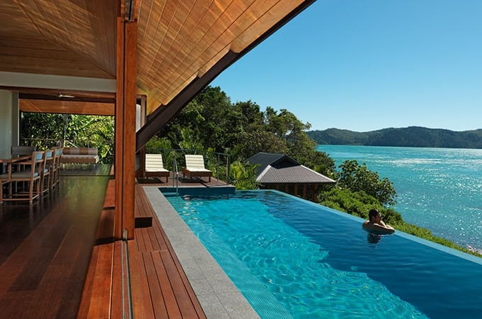 A beach house at qualia.