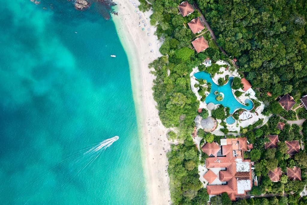 aerial view The Westin Reserva Conchal