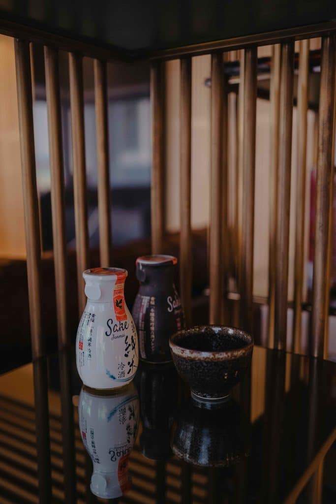 Kyoto Japan - traditional sake - rice wine