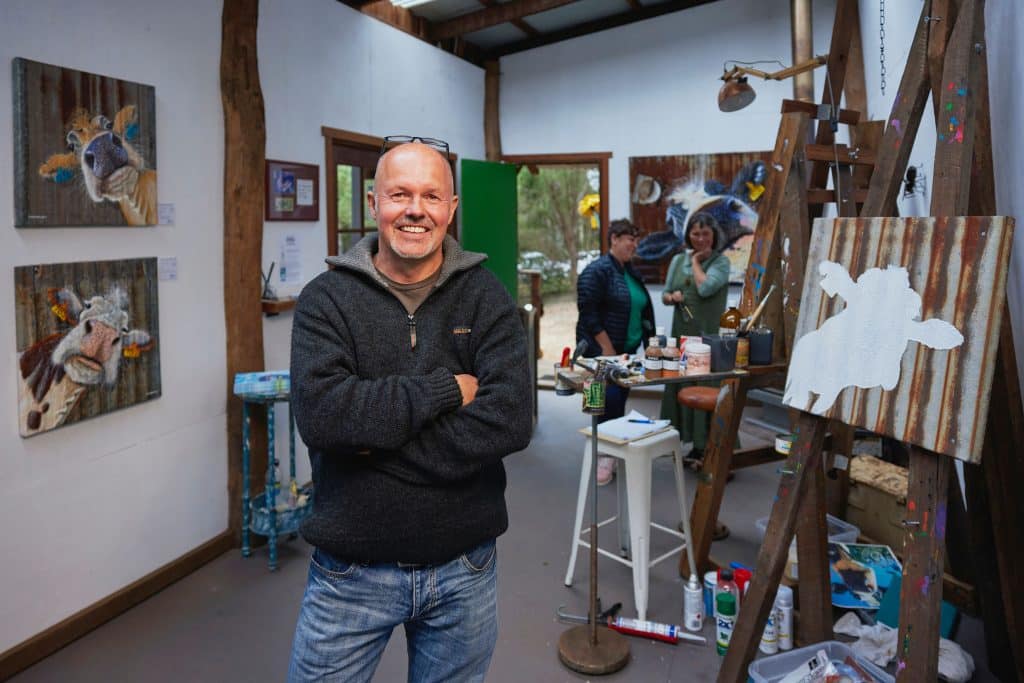 Step inside the world of artist Kerry Sibly at MRROS