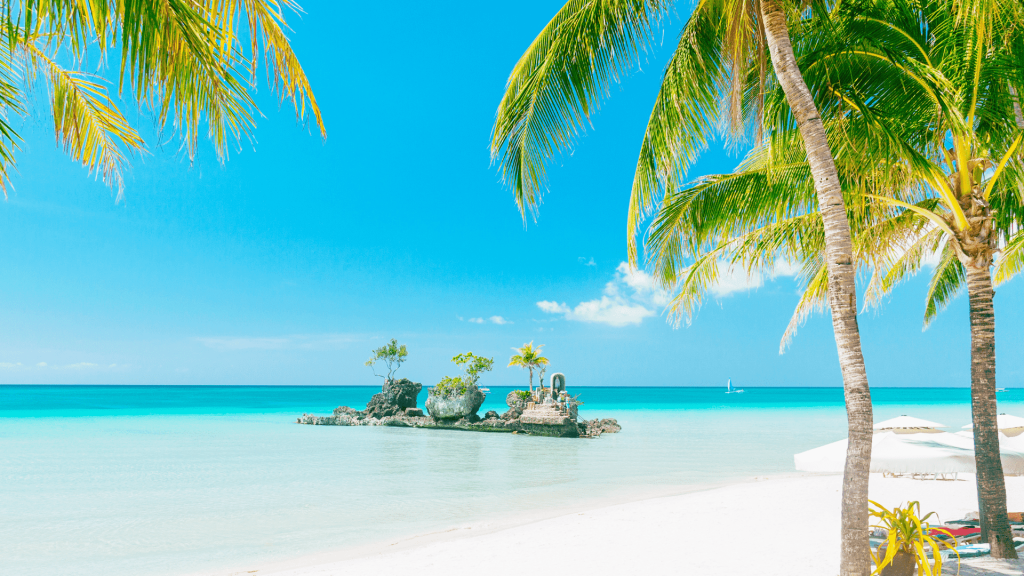 White Beach in Boracay, Philippines