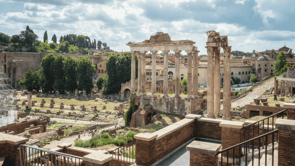 Rome, Italy - Ruins of the Roman Forum