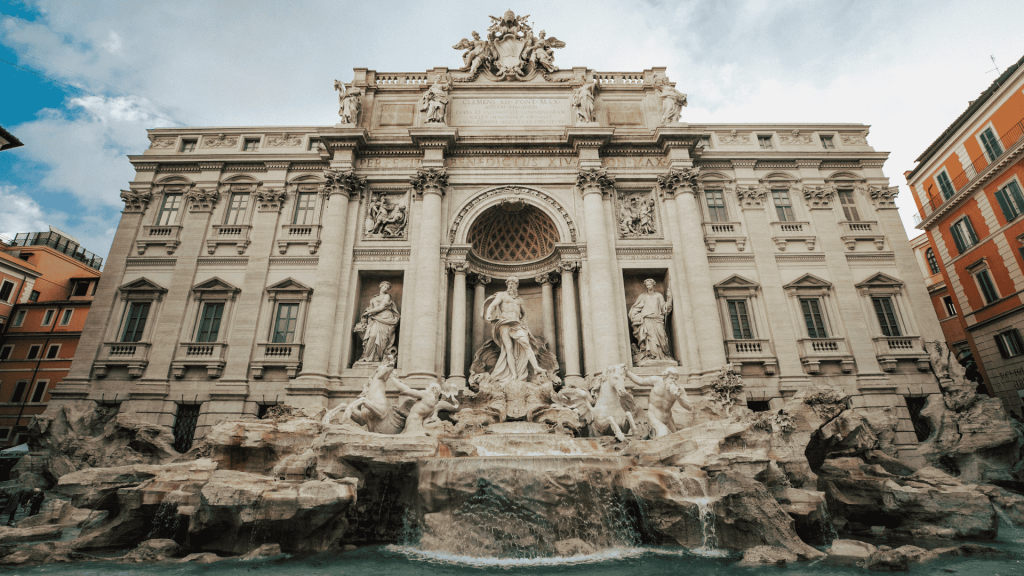 Rome, Italy - Trevi Fountain