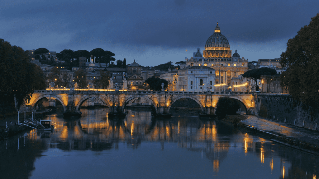 Rome, Italy - nighttime