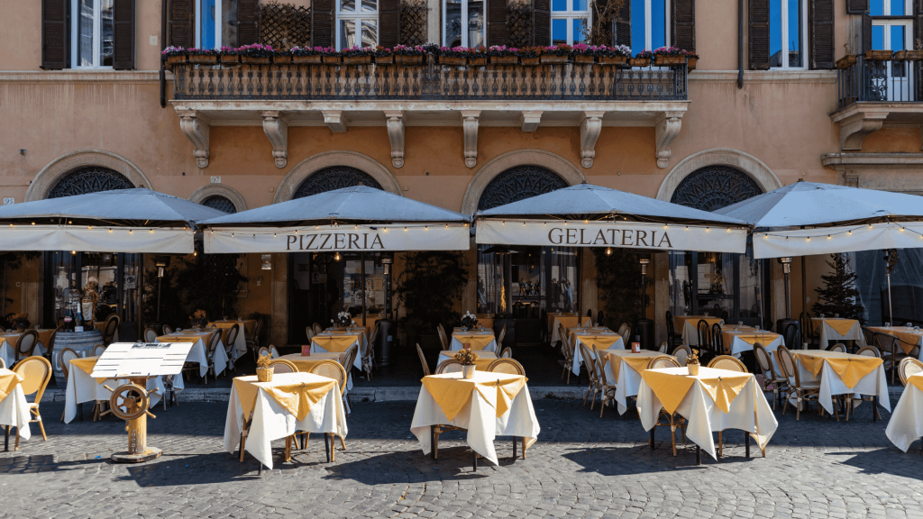 Rome, Italy - restaurant