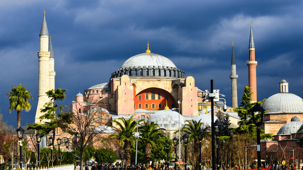 Turkey - Turkish Landmarks - Hagia Sophia Grand Mosque