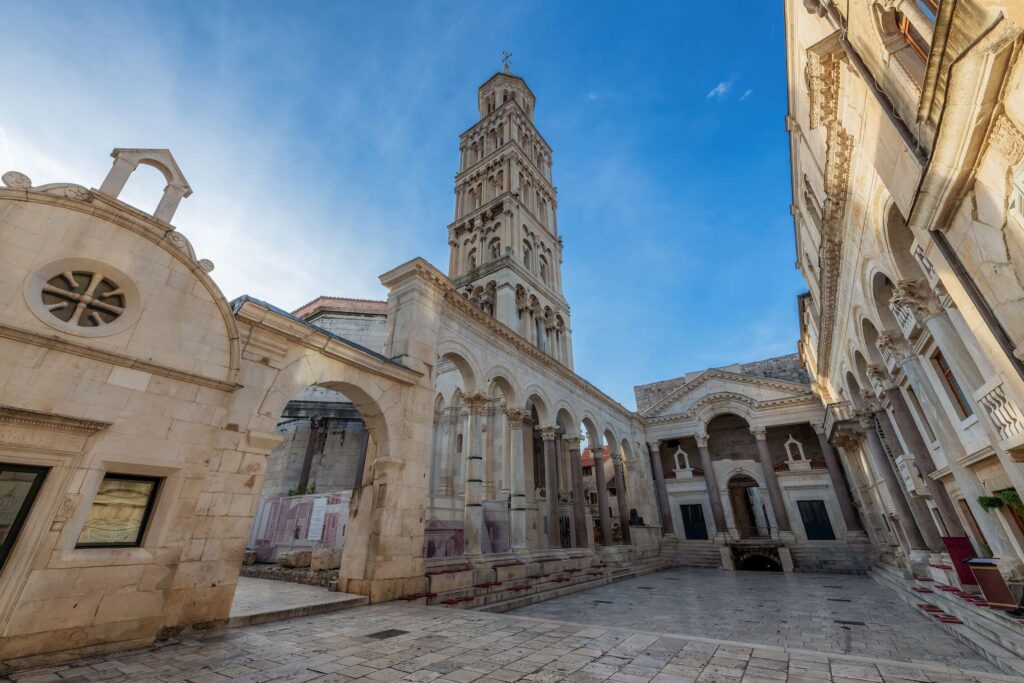 Luxury Croatia Hidden Gems cruise - Diocletian's Palace, Split (credit Getty Images)