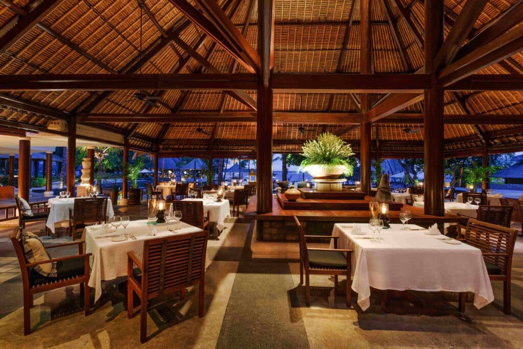 The Oberoi Beach Resort Lombok - Lumbung Restaurant