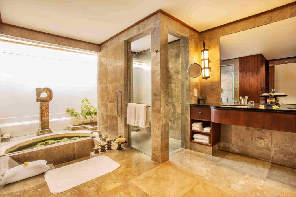 The Oberoi Beach Resort Lombok - Pavilion Bathroom